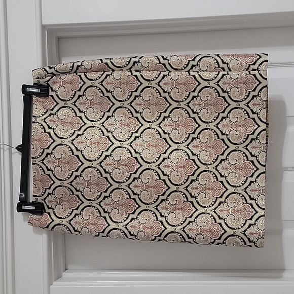 Talbots Dresses & Skirts - Talbots Black and Cream Brocade Pencil Skirt